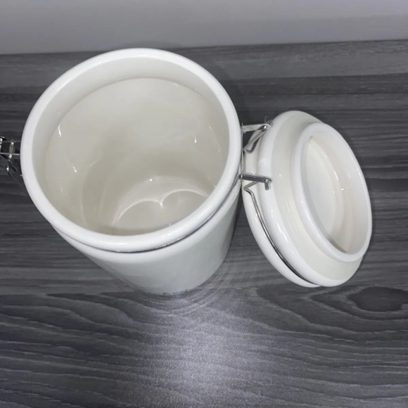 Disney Mickey Mouse 8” Linear Hinge Cookie Jar Canister Container Black … - Picture 7 of 10